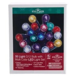 Kurt S. Adler Christmas Light String Set (51390) -Christmas Decorations 513906md