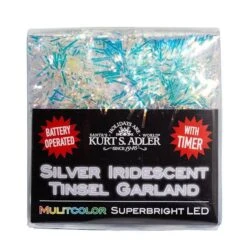Kurt S. Adler Artificial Tinsel Garland (54209) -Christmas Decorations 54209packagemd