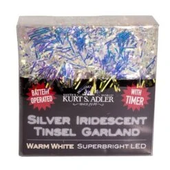 Kurt S. Adler Artificial Tinsel Garland (54210) -Christmas Decorations 54210packagemd