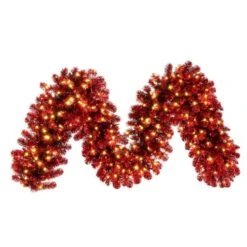 Vickerman Pre-Lit Artificial Christmas Garland (676431) -Christmas Decorations 676431md