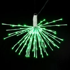 Vickerman LED Hanging Starburst Light (682999) -Christmas Decorations 682685litgreenmd