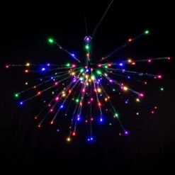 Vickerman LED Hanging Starburst Light (682777) -Christmas Decorations 682777litmd