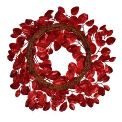 Vickerman Artificial Unlit Wreath (703663) -Christmas Decorations 703663backmd