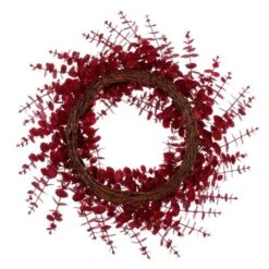 Vickerman Artificial Unlit Wreath (704295) -Christmas Decorations 704295backmd