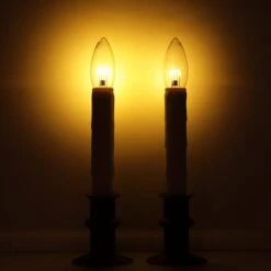 Celestial Lights Taper Candle (2 Pack) (708856) -Christmas Decorations 708856darkmd