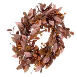 Vickerman Artificial Unlit Christmas Wreath (712436) -Christmas Decorations 712436anglemd
