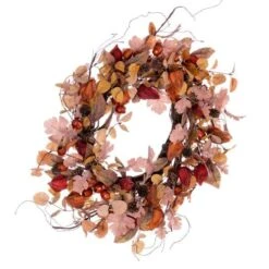 Vickerman Artificial Unlit Christmas Wreath (712467) -Christmas Decorations 712467anglemd