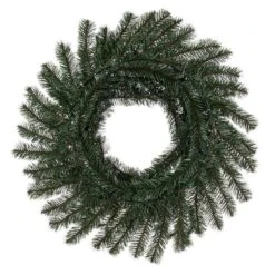 Vickerman Artificial Pre-Lit Christmas Wreath (718322) -Christmas Decorations 718308backmd