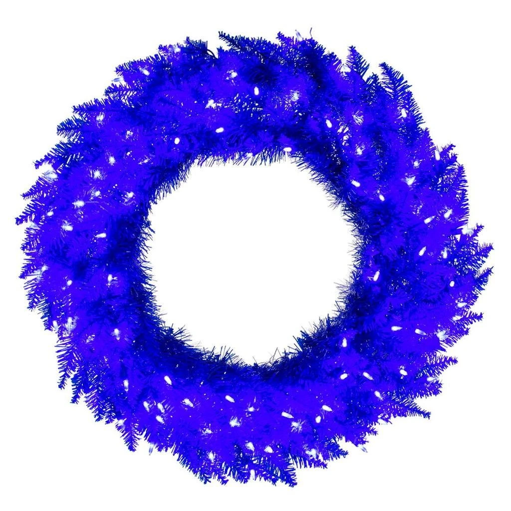 Vickerman Artificial Prelit Christmas Wreath (729069) 3 Vickerman Artificial Prelit Christmas Wreath (729069)