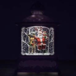 Roman LED Swirl Lantern (75598) -Christmas Decorations 75598addmd