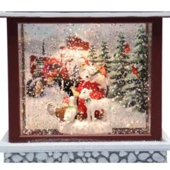 Roman LED Water Lantern (Batteries Not Included) (76135) -Christmas Decorations 76135closemd