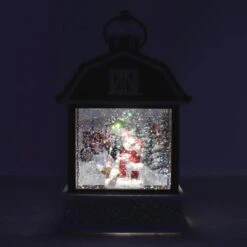 Roman LED Water Lantern (Batteries Not Included) (76135) -Christmas Decorations 76135darkmd