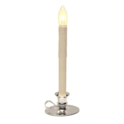 Celestial Lights Taper Candle With Traditional Base (937020)