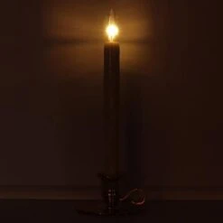 Celestial Lights Taper Candle With Traditional Base (965615) -Christmas Decorations 965615addmd