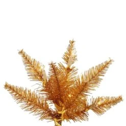 Vickerman Pre-Lit Christmas Tree (Includes On/Off Foot Switch) (28413) -Christmas Decorations Copper20Fir20Branchmd 1