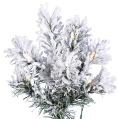 Vickerman Pre-Lit Artificial Christmas Tree (27889) 7 Vickerman Pre-Lit Artificial Christmas Tree (27889) -Christmas Decorations Flocked20Pine20Branchmd