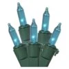 Vickerman Christmas Light String Set (20802) 1 Vickerman Christmas Light String Set (20802) -Christmas Decorations XMasGreenWireTealBulblg